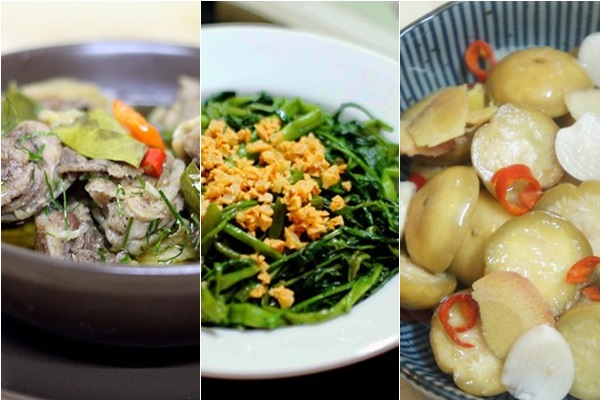 Thực đơn cơm tối