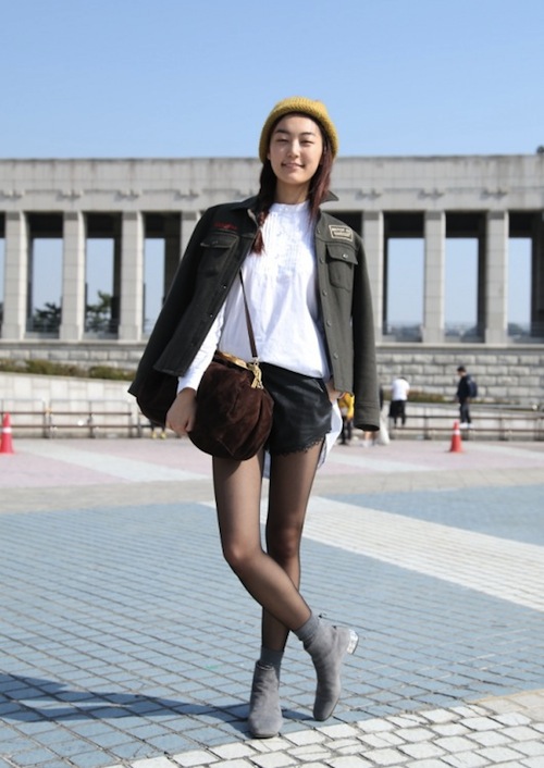 Học tập street style đa sắc của ph&aacute;i đẹp Ch&acirc;u &Aacute; 13