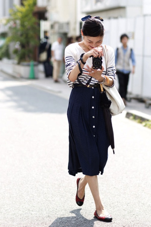Học tập street style đa sắc của ph&aacute;i đẹp Ch&acirc;u &Aacute; 9