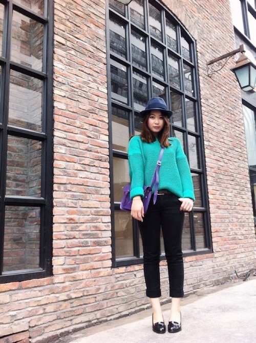 Học tập street style đa sắc của ph&aacute;i đẹp Ch&acirc;u &Aacute; 10