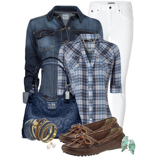Ng&agrave;y lạnh, mặc g&igrave; c&ugrave;ng quần jeans trắng 22