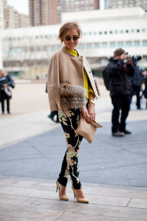 Street style sang trọng xen c&aacute; t&iacute;nh tại New York Fashion Week 2013 23