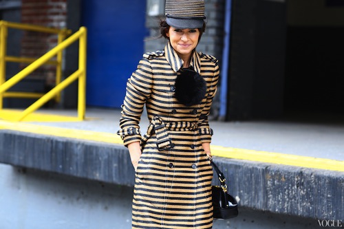 Street style sang trọng xen c&aacute; t&iacute;nh tại New York Fashion Week 2013 3