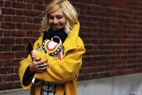 Street style sang trọng xen c&aacute; t&iacute;nh tại New York Fashion Week 2013 4