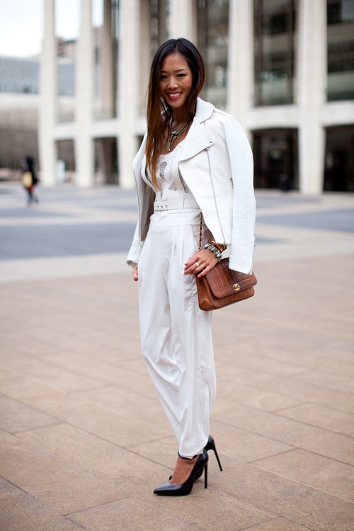 Street style sang trọng xen c&aacute; t&iacute;nh tại New York Fashion Week 2013 5