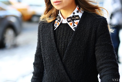 Street style sang trọng xen c&aacute; t&iacute;nh tại New York Fashion Week 2013 14