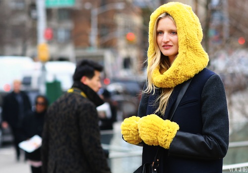 Street style sang trọng xen c&aacute; t&iacute;nh tại New York Fashion Week 2013 18
