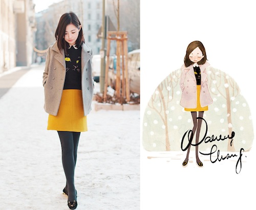 Ngắm street style ngày đầu xuân trên đường phố châu Á 12 Ngắm street style ngày đầu xuân trên đường phố châu Á 12