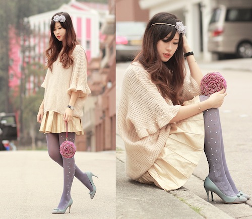 Ngắm street style ngày đầu xuân trên đường phố châu Á 14 Ngắm street style ngày đầu xuân trên đường phố châu Á 14