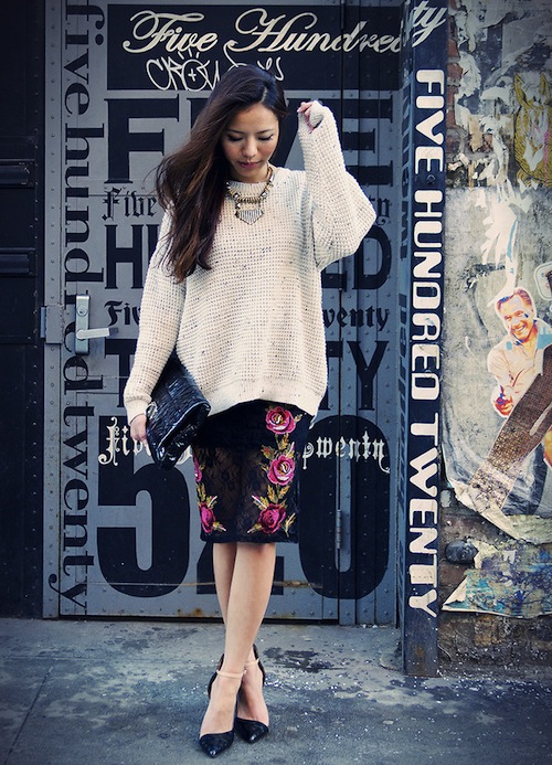 Ngắm street style ngày đầu xuân trên đường phố châu Á 5 Ngắm street style ngày đầu xuân trên đường phố châu Á 5