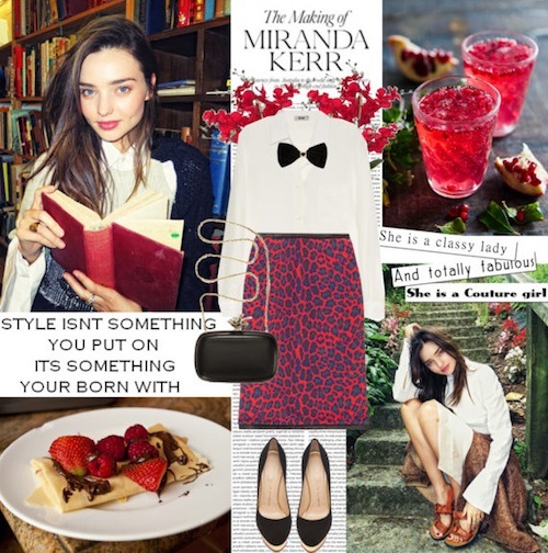 Phối đồ công sở sành điệu, quyến rũ như Miranda Kerr  21