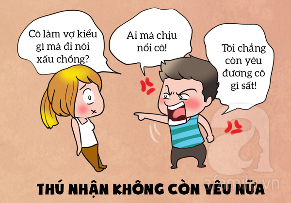 Hành động có hại cho hôn nhân.