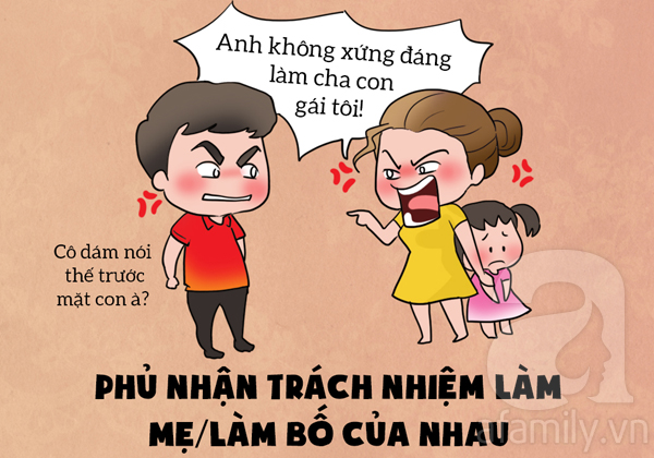 Hành động có hại cho hôn nhân.