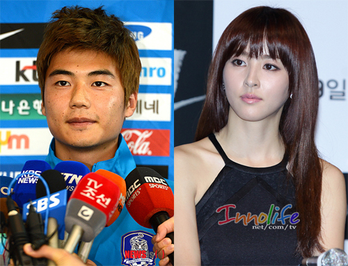 Cầu thủ bóng đá thừa nhận hẹn hò với Han Hye Jin  1
