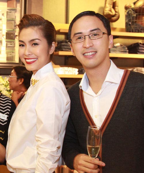 Những &ocirc;ng chồng nổi tiếng chiều vợ nhất showbiz Việt 2