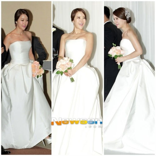 “Nữ hoàng nhạc phim” Baek Ji Young xinh đẹp trong ngày cưới  4