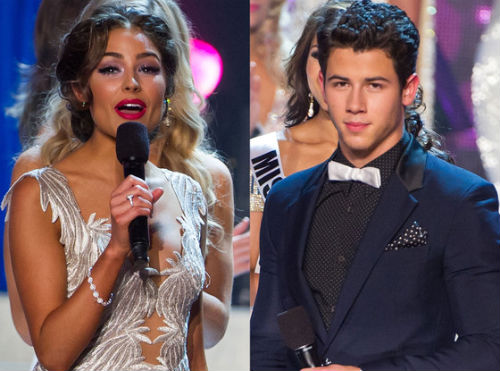 Nick Jonas hẹn hò với Hoa hậu Hoàn vũ 2012 1