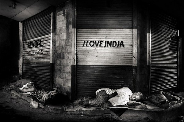 Chùm ảnh: Cảnh sống màn trời chiếu đất ở Ấn Độ 5