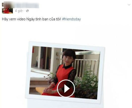 Cư dân mạng phát sốt với video Ngày tình bạn đầy thú vị