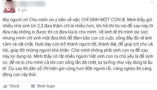 Bà mẹ trẻ bị ném đá vì nói mẹ Việt sinh con 