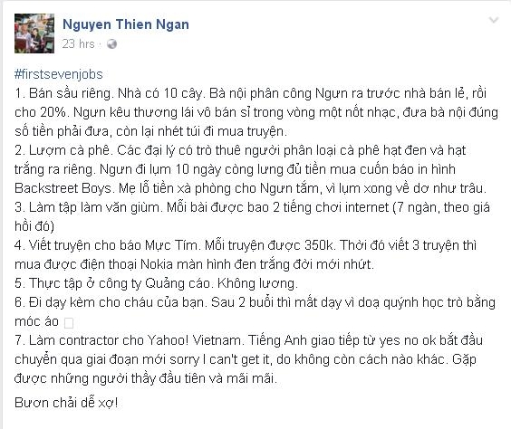 Vì sao trào lưu Firstsevenjobs - 7 công việc đầu tiên trong đời - không đơn giản chỉ là một hashtag? 