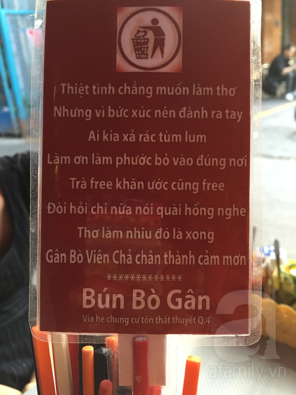 Bún gân bò Sài Gòn