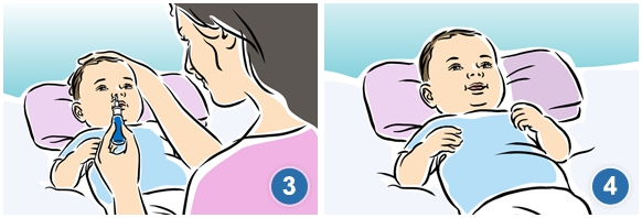 Cách chuẩn giúp mẹ vệ sinh mũi và nhỏ thuốc mũi cho con 2 Cách chuẩn giúp mẹ vệ sinh mũi và nhỏ thuốc mũi cho con 2