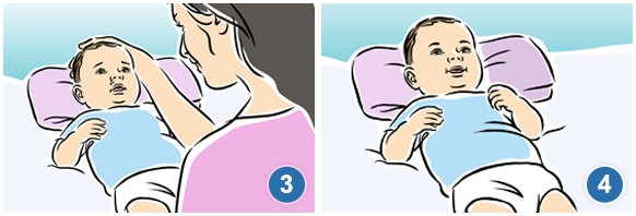 Cách chuẩn giúp mẹ vệ sinh mũi và nhỏ thuốc mũi cho con 5