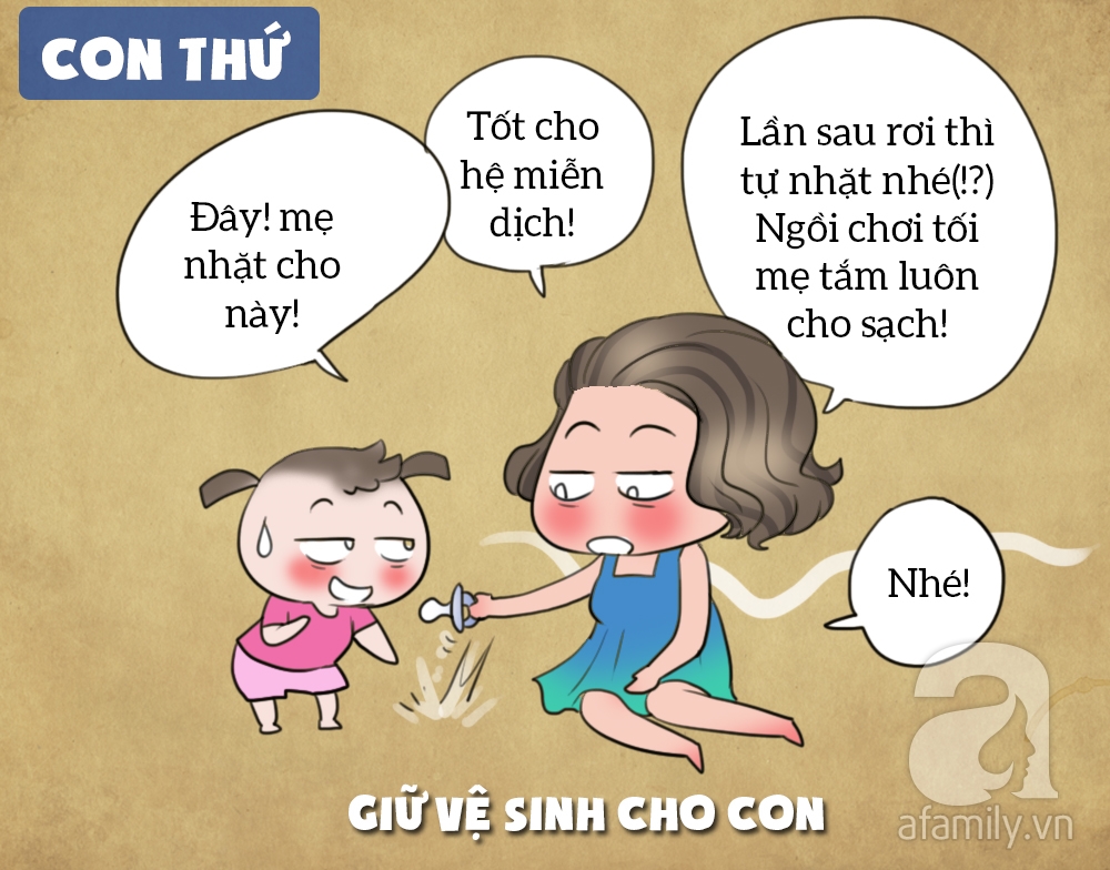 Khác biệt con đầu - con thứ 12