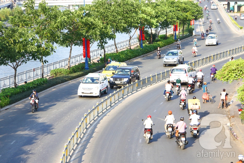 Sự khác biệt giữa giao thông ở Hà Nội và Sài Gòn qua những bức ảnh 8