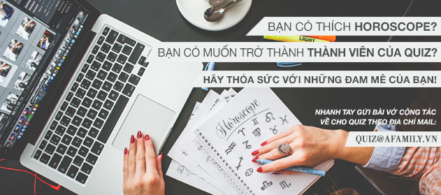 Tuyển cộng tác viên QUIZ