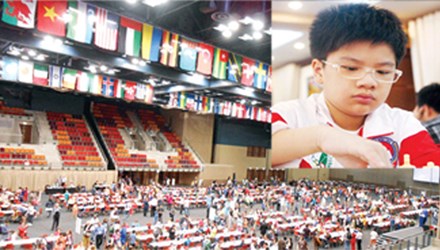Cậu bé Việt trở thành tân vô địch U12 cờ vua thế giới 1