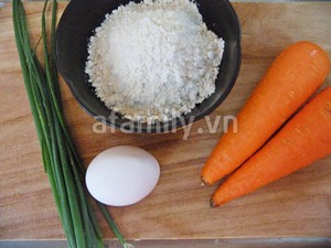 Bánh cà rốt chiên nóng hổi hấp dẫn 2
