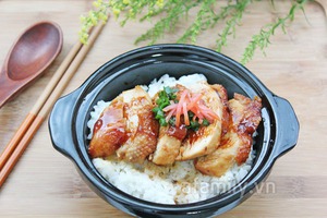 Bữa trưa văn ph&ograve;ng ngon với cơm g&agrave; kiểu Nhật 10