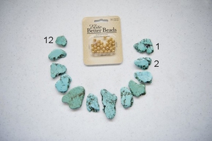 L&agrave;m d&acirc;y chuyền đ&aacute; Turquoise nổi bật c&aacute; t&iacute;nh 2