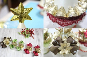 C&acirc;y th&ocirc;ng Noel si&ecirc;u đ&aacute;ng y&ecirc;u từ chocolate 9