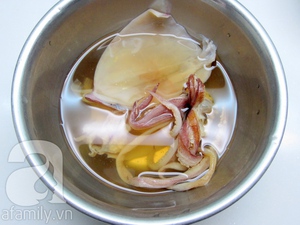 Kh&ocirc; mực x&agrave;o su h&agrave;o gi&ograve;n ngọt đưa cơm 3