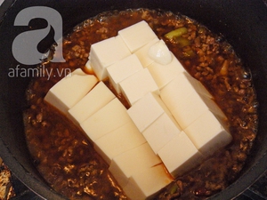 Mapo tofu - món đậu phụ xào thịt cực ngon 9