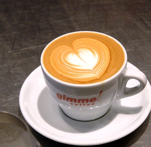 Create a heart shape for coffee cup easily 6