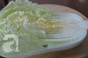 Mẹ Đậu chia sẻ c&aacute;ch l&agrave;m kim chi cực ngon 3