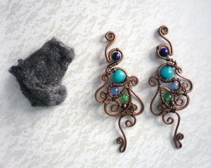 Tự chế khuy&ecirc;n tai vintage l&agrave;m điệu h&egrave; n&agrave;y 8