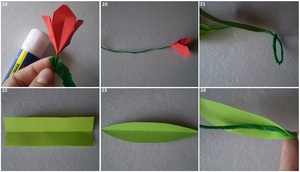 Gấp bồn hoa Origami nhỏ nhắn đáng yêu 10