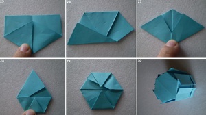 Gấp bồn hoa Origami nhỏ nhắn đáng yêu 6
