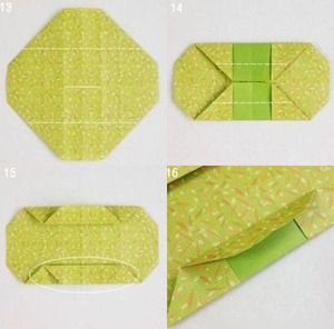Gấp hộp quà xinh xắn theo phong cách Origami 5