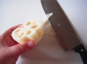 Củ sen kẹp t&ocirc;m thịt chi&ecirc;n gi&ograve;n lạ miệng ngon cơm 3