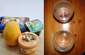 C&aacute;ch l&agrave;m sữa chua 3 tầng nhanh, ngon, đẹp 1