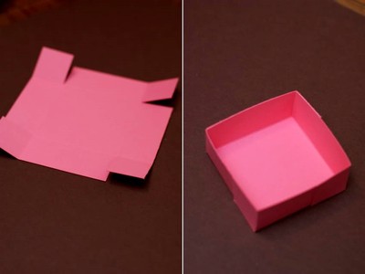 Cách làm hộp đựng quà kiêm túi giấy 2 trong 1 4