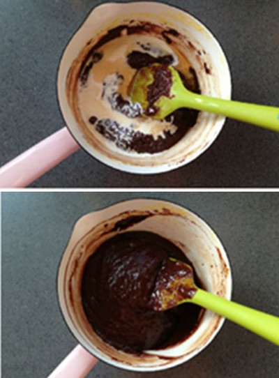 Làm kem chocolate đơn giản không cần máy 7
