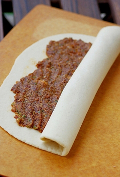 C&aacute;ch l&agrave;m b&aacute;nh bao cuộn nh&acirc;n mặn dễ m&agrave; ngon 14