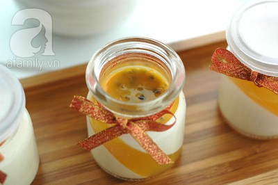 Panna cotta chanh leo chua thơm ai cũng thích 17